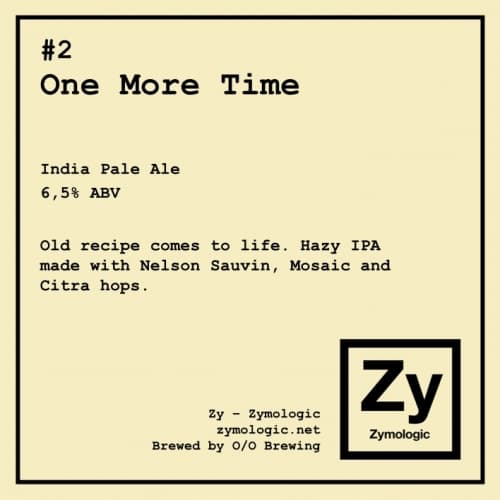 #2 - One More Time