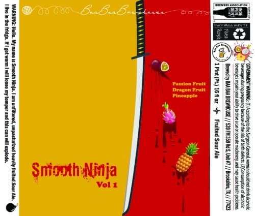 Smooth Ninja Vol 1 - Passionfruit, Pineapple & Dragonfruit