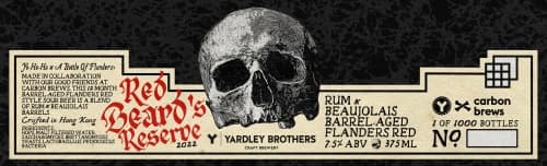Red Beard's Reserve 2022 Rum & Beaujolais Barrel-Aged Flanders Red