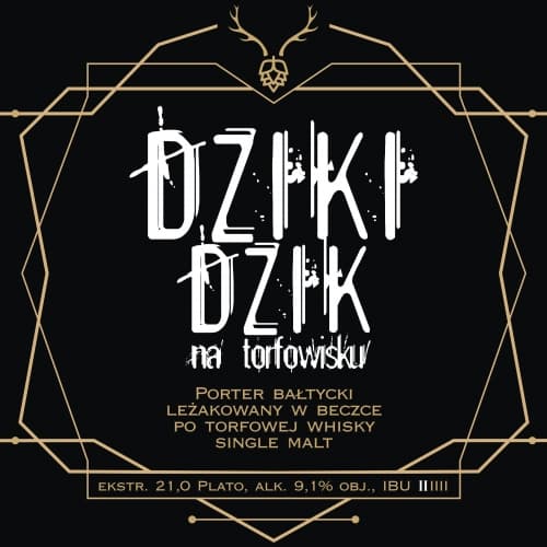 Dziki Dzik Na Torfowisku