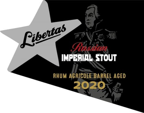 2020 Libertas 25% Russian Imperial Stout Rhum Agricole Barrel Aged