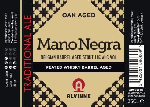 Mano Negra Peated Whisky Barrel Aged
