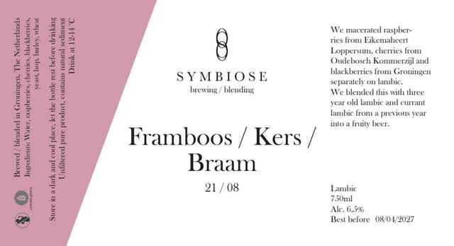 Framboos / Kers / Braam 21/08