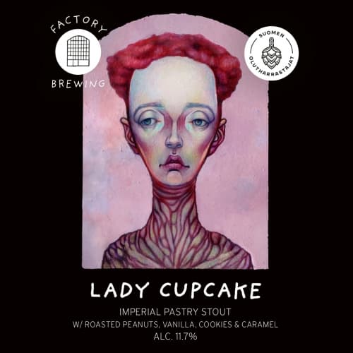 Lady Cupcake #3 (Roasted Peanuts, Vanilla, Cookies & Caramel)