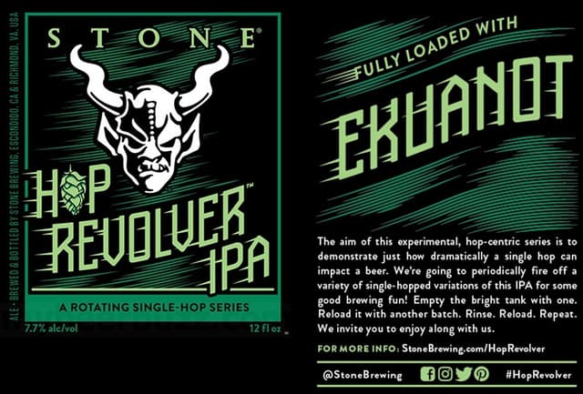 Hop Revolver IPA: Hop #7 Ekuanot