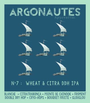 Argonautes #7 - wheat & citra ddh ipa