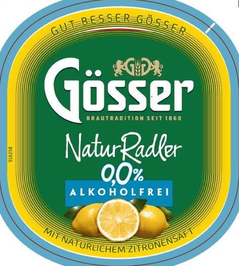 Gösser NaturRadler Alkoholfrei
