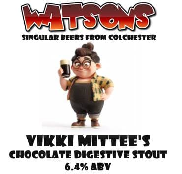 Vikki Mittee's Chocolate Digestive Stout