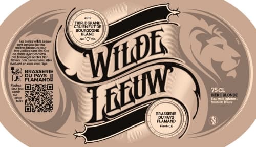 Wilde Leeuw Bière Triple Grand Cru Vieillie En Fût De Bourgogne Blanc (Millésime 2018)