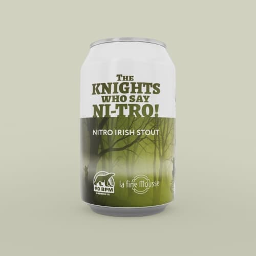 The Knights who say Ni-tro! - Nitro Irish Stout