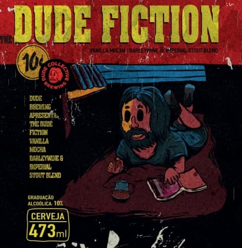 Dude Fiction (Vanilla Mocha / Barleywine & Imperial Stout Blend)