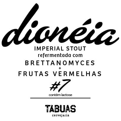 Dionéia #7 - Imperial Stout com frutas vermelhas