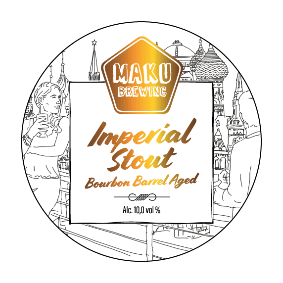 Imperial Stout - Bourbon Barrel Aged 2/2021