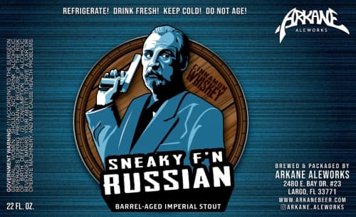 Sneaky F'N Russian-Cinnamon Whiskey