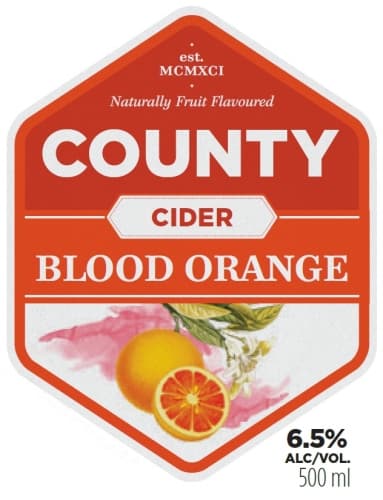 County Blood Orange Cider