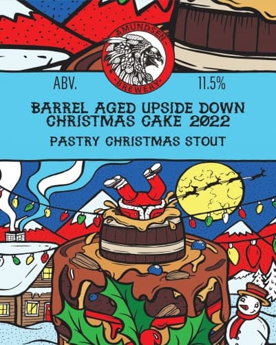 Barrel Aged Upside Down Christmas Cake 2022
