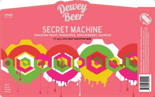 Secret Machine - Dragon Fruit Strawberry Pineapple Mango