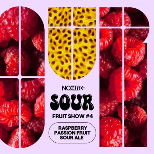 SOUR Fruit Show #4 Raspberry + Passion Fruit