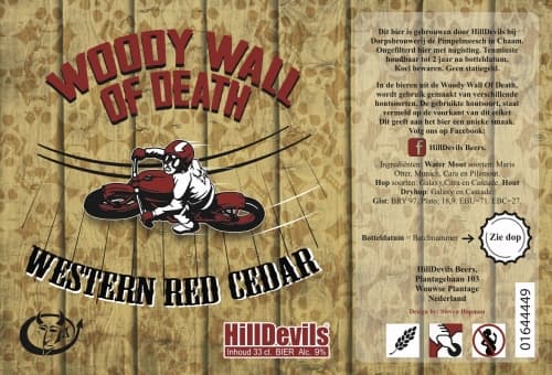 Woody Wall of Death - Western Red Cedar