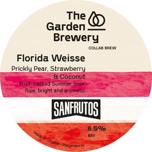 Florida Weisse Prickly Pear, Strawberry & Coconut