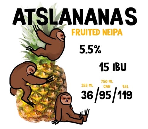 Atslananas (עצלננס) Smoothie NEIPA