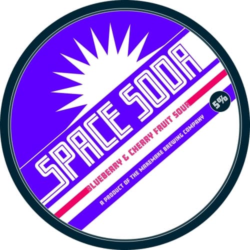 Space Soda - Blueberry & Cherry