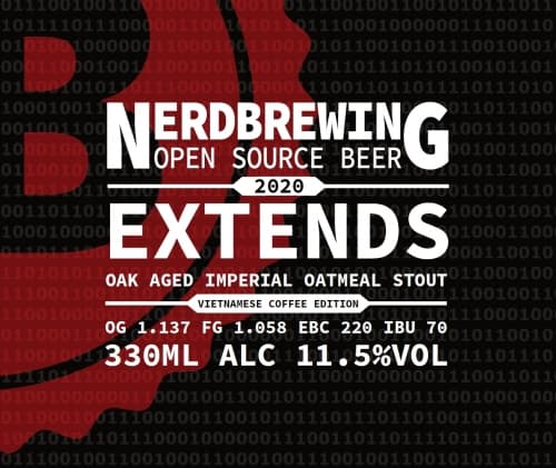 Extends Oak Aged Imperial Oatmeal Stout - Vietnamese Coffee Ed.