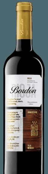 Rioja Bordón Gran Reserva
