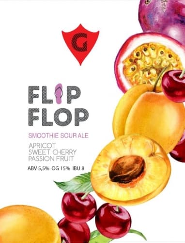 FLIP FLOP 6 | apricot • sweet cherry • passion fruit