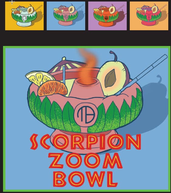 Barrel Aged Scorpion Zoom Bowl