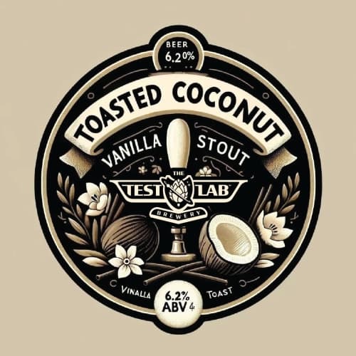 Toasted Coconut Vanilla Stout