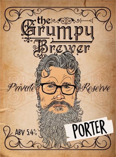 The Grumpy Brewer Private Reserve Porter
