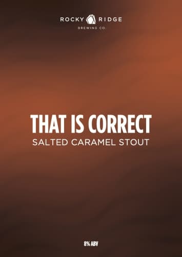 That Is Correct