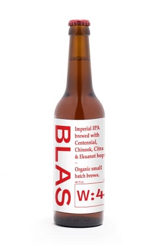 W:4 Imperial IPA brewed with Centennial, Chinook, Citra & Ekuanot hops.