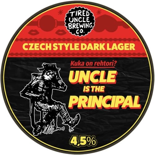 Uncle Is the Principal Czech-Style Dark Lager