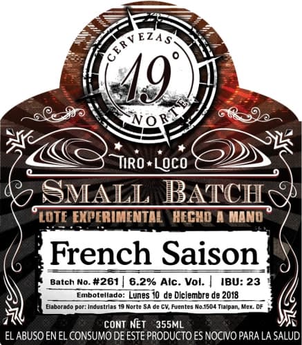 French Saison - Small Batch #261