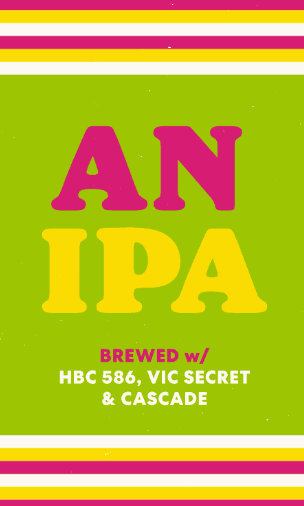 An IPA (HBC 586, Vic Secret, Cascade)
