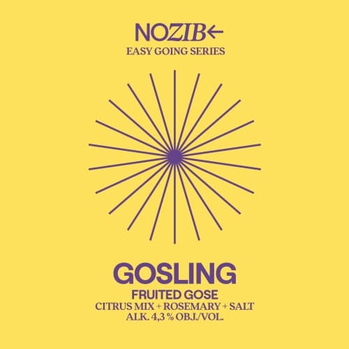 Gosling Gose Citrus Mix + Rosemary + Salt