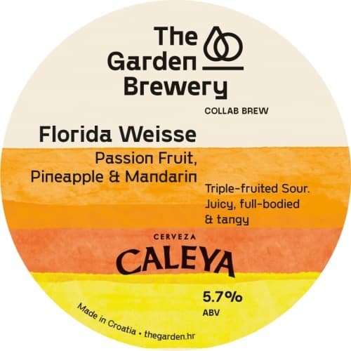 Florida Weisse Passion Fruit, Pineapple & Mandarin