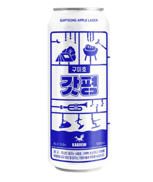 Gumi-ho Gapyeong Apple Lager (구미호 갓평)