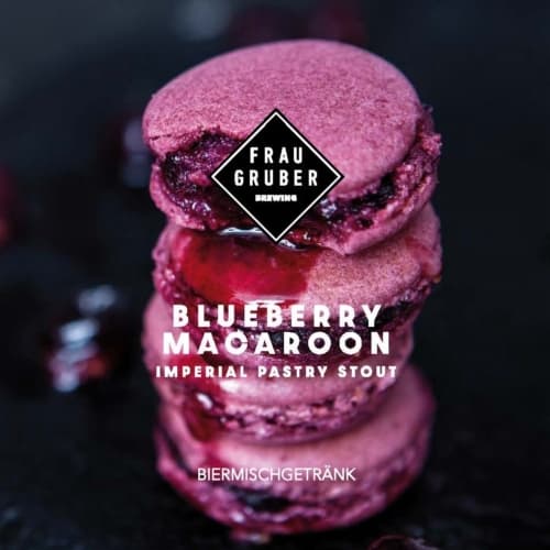 Blueberry Macaroon