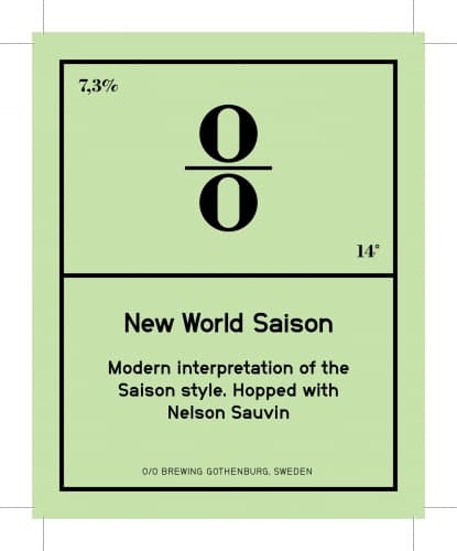 New World Saison