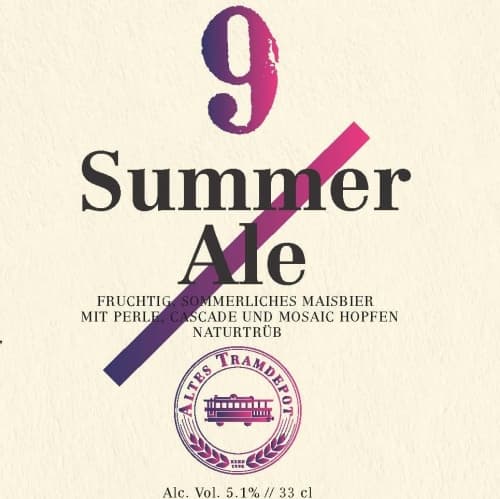 Summer Ale #9 - Violet Label