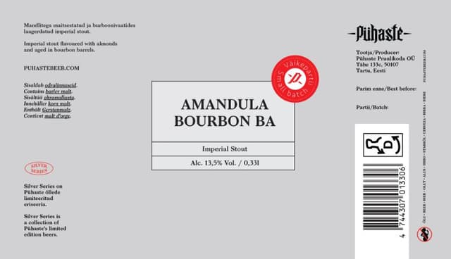 Amandula Bourbon BA (Silver Series)