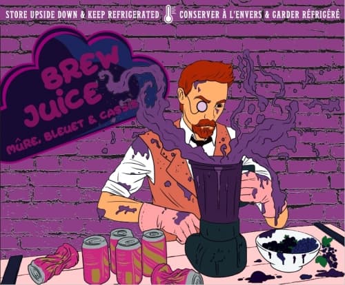 BREWJUICE - Mûre, Bleuet, Cassis