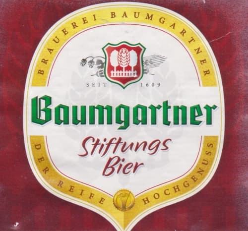 Baumgartner Stiftungsbier