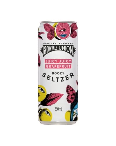 Brookvale Union: Boozy Seltzer - Juicy Juicy Grapefruit