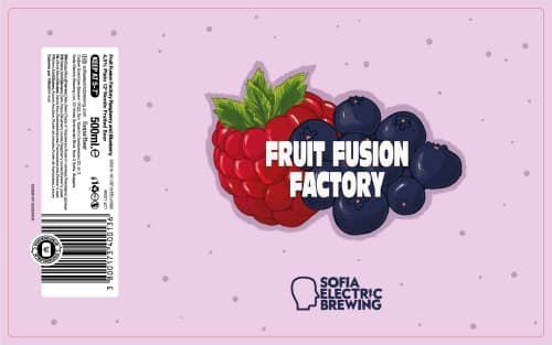 Fruit Fusion Factory: Raspberry And Blueberry
