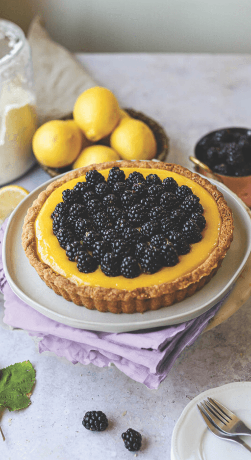 Blackberry Lemon Pie