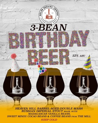 3 Bean Birthday Beer